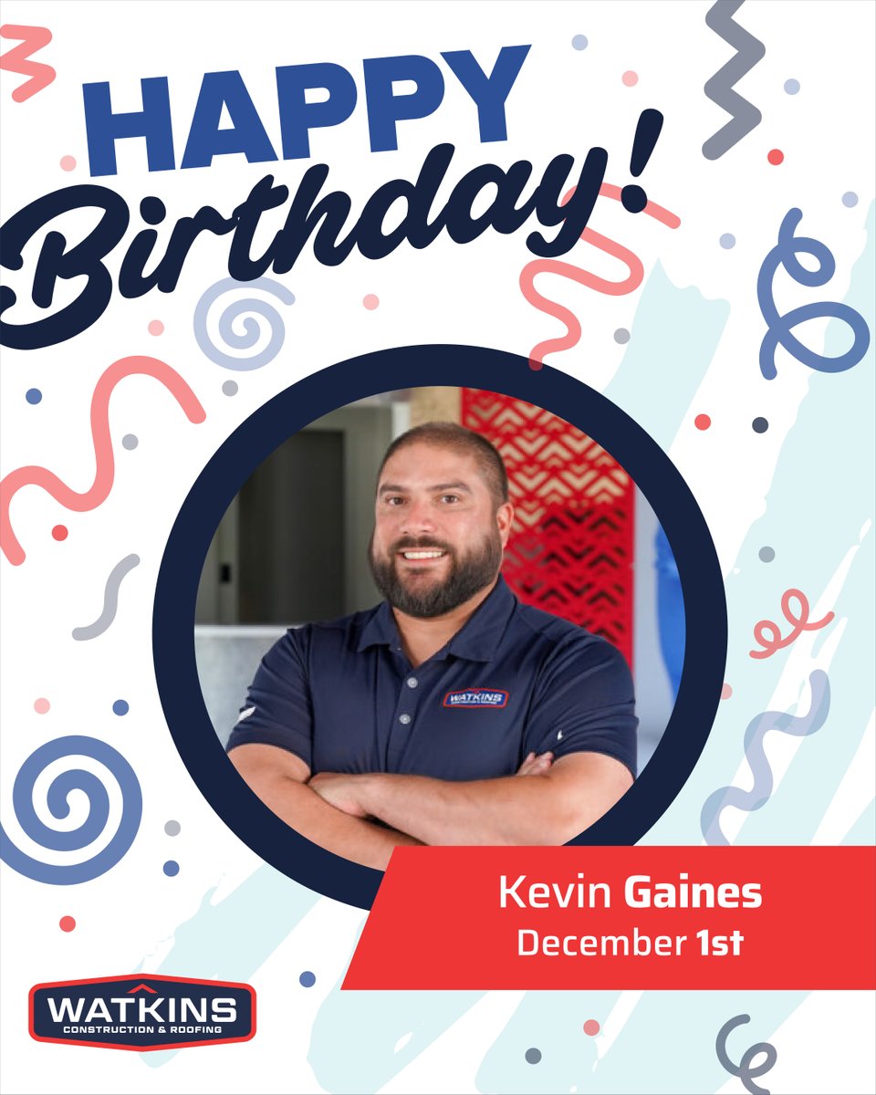 Wishing a very happy birthday to our awesome team member, Kevin Gaines! 🎉

Have an incredible day, Kevin! We’re so thankful for all you do. 🎂💙