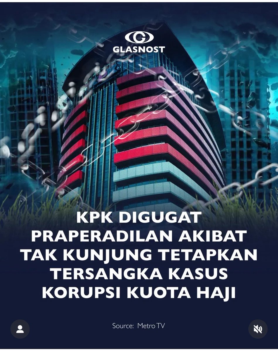 KPK layak digugat krn tak kunjung tetapkan tersangka korupsi dana qwata haji, cutra KPK semakin merosot