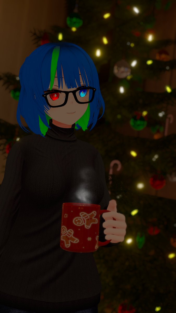 🎄New month and one of the best season! 🎄

❤️

#VRChat #VRChatPhotography