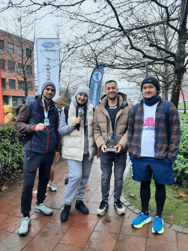DC_Byte's tweet photo. It is not just the Hyperscaler Build Race we are experts in. Our Bulgaria team also took on Sofia’s Big Tech Run this weekend and brought the energy despite the weather.

#DCByte #DataCentreInsights #TechRun #HyperscalerBuildRace #TeamDCByte #LifeAtDCByte https://t.co/MMCFGD66Pr