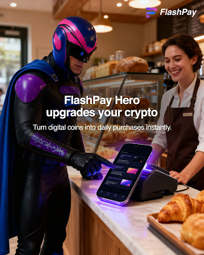 flashpay_card's tweet image. Your crypto deserves real-world power.

With FlashPay, every purchase becomes instant and effortless.

Get your FlashPay Card now 👉 flashpay.co

#FlashPay #CryptoCard #SpendCrypto #InstantPayments #CIEx #DigitalWallet
