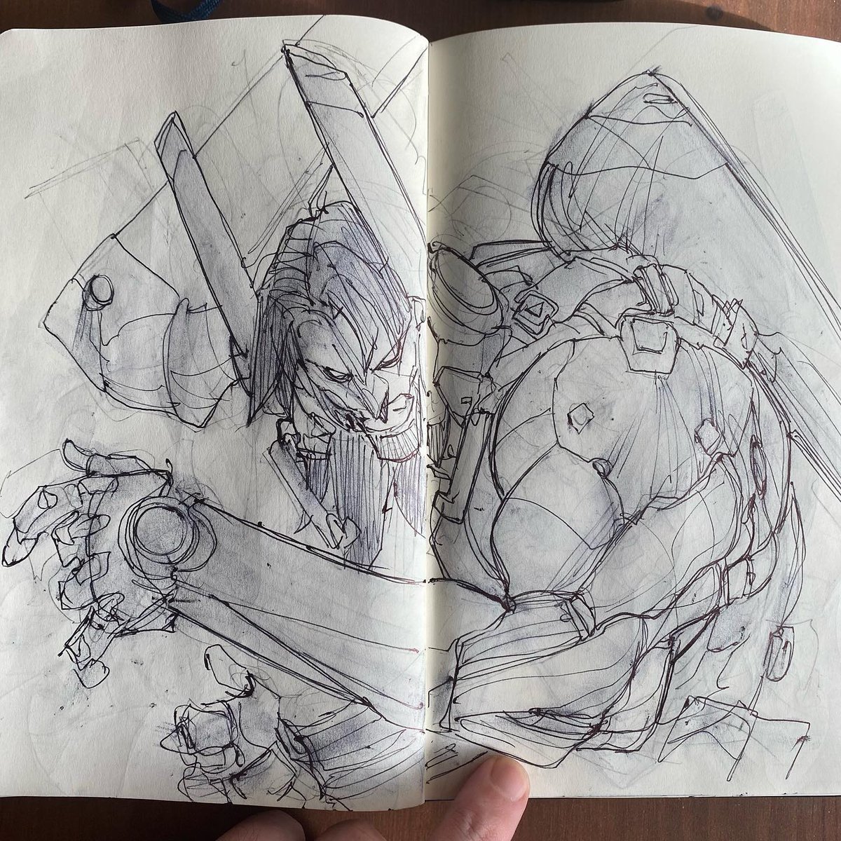 Old sketchbook tour