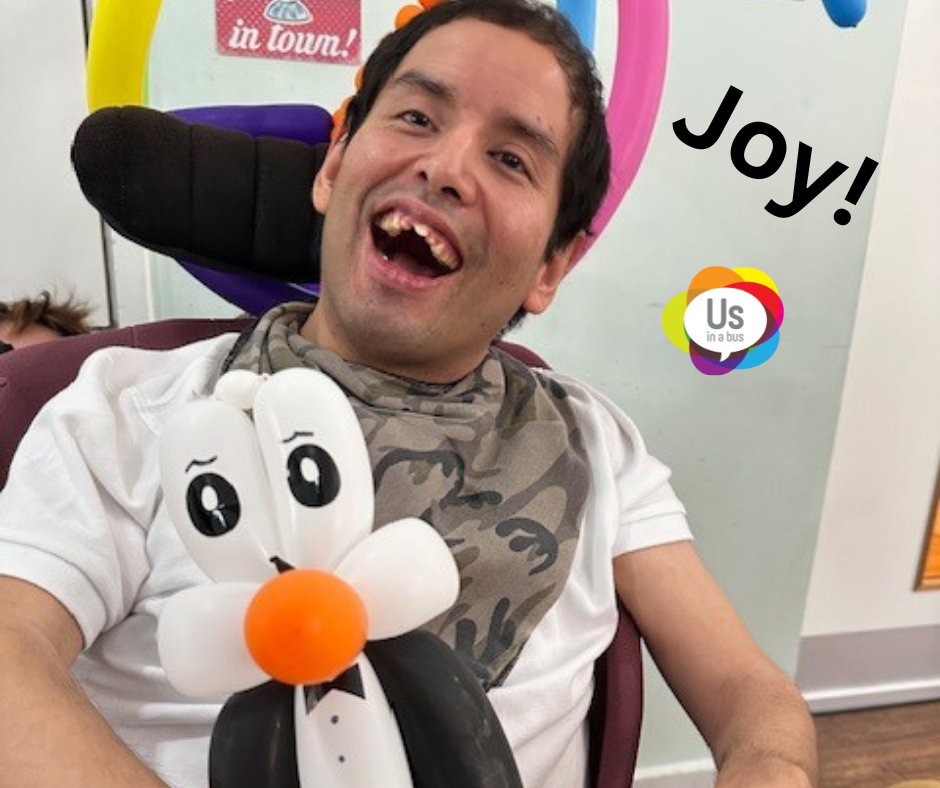 UsInABus's tweet image. #learningdisability #connectinglivessince1990 #intensiveinteraction #charity #disability #specialneeds #PMLD #autism #disabilityawareness