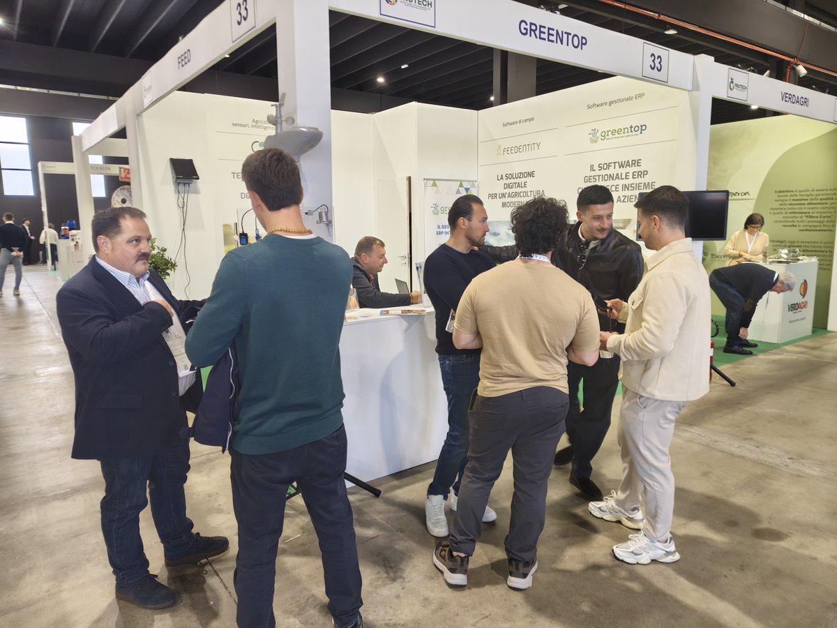 Feedentity's tweet image. 🌱 FRUTEC 2025: grazie di cuore!
È stato un piacere incontrare produttori, tecnici e partner interessati alla digitalizzazione agricola.
Un grazie speciale alla Sicilia: calore, energia e ospitalità uniche. ❤️

📸 Alcuni scatti dalla fiera!
