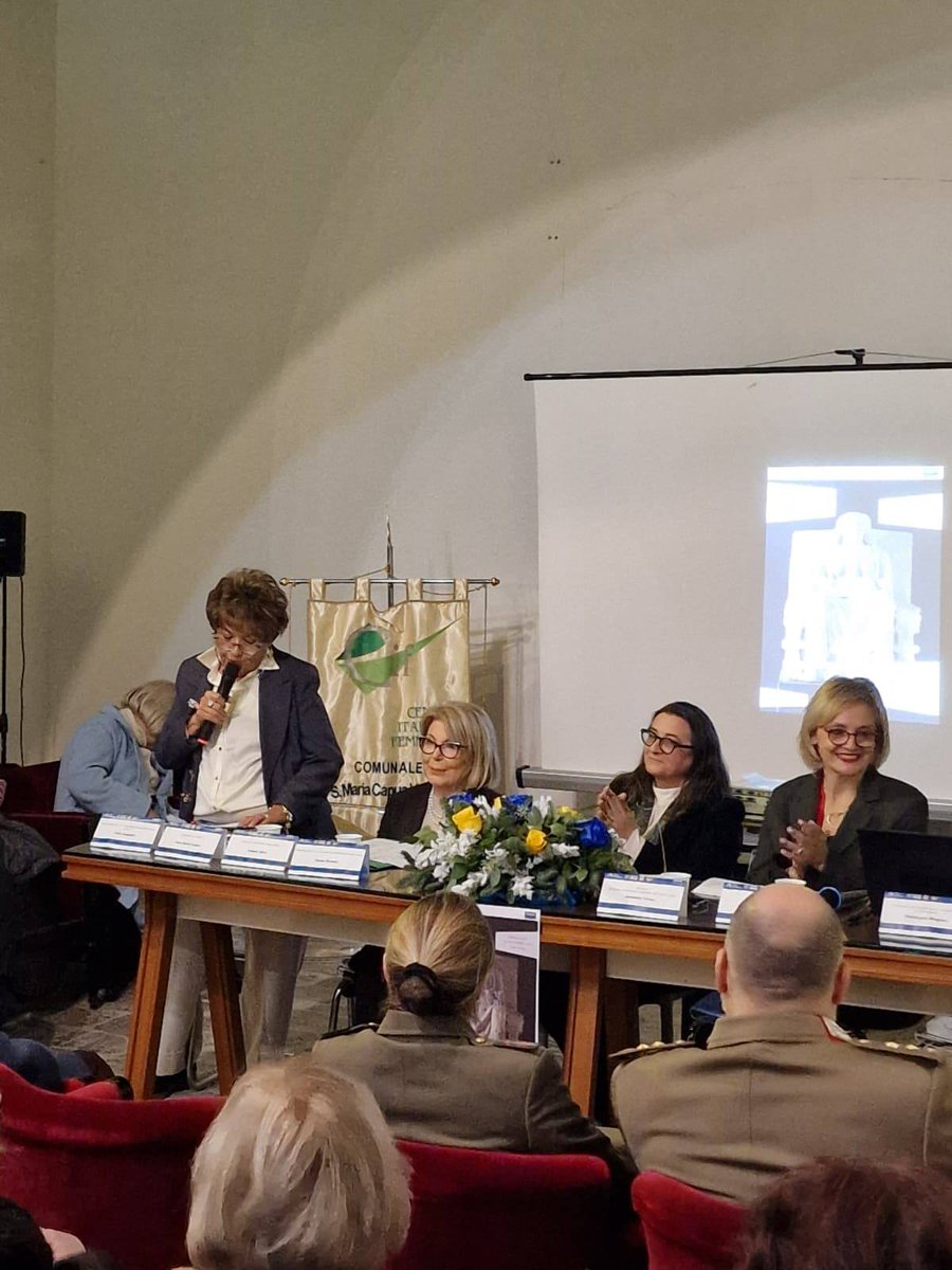 museosmcv's tweet photo. Mercoledì 26 novembre 2025 il Museo archeologico nazionale dell’antica Capua di Santa Maria Capua Vetere si è confermato presidio culturale, formativo e civico, nel corso dell’inaugurazione dell’anno sociale 2025/2026 del Centro Italiano femminile di Santa Maria Capua Vetere https://t.co/9Sx9xqxBgS