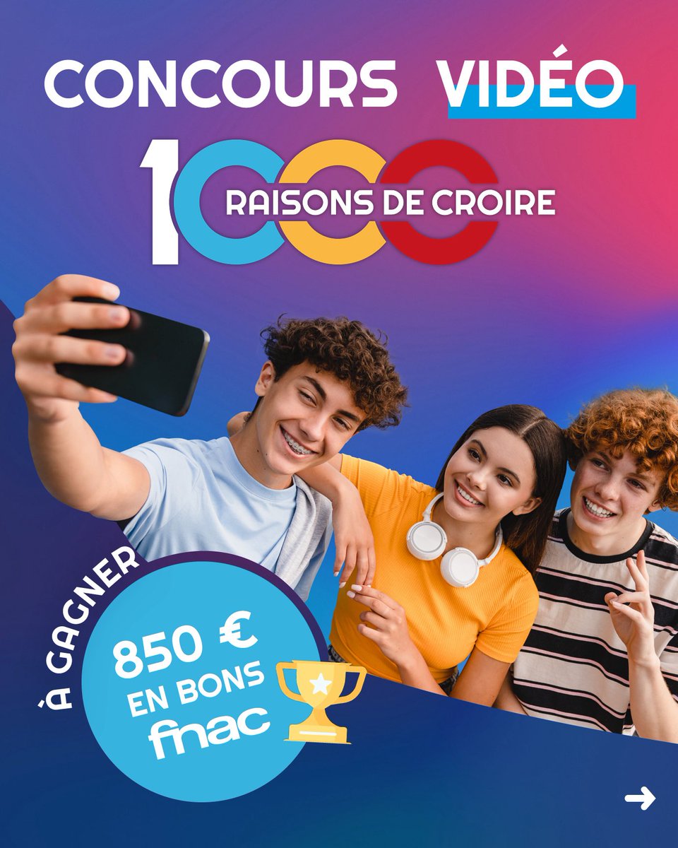 1000 Raisons de Croire tweet media