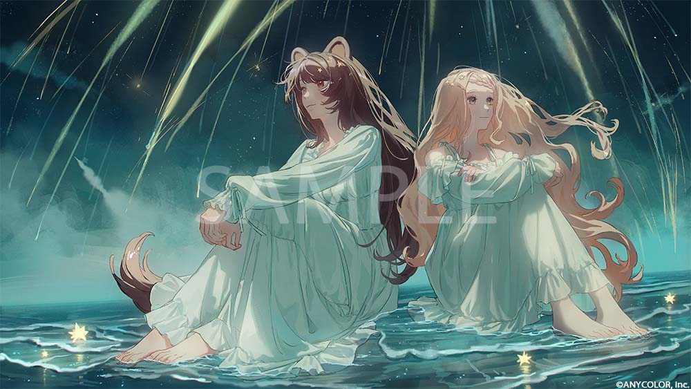 Nornisさんの「星の消えた夜に」歌ってみたMVにて、イラストを担当させ