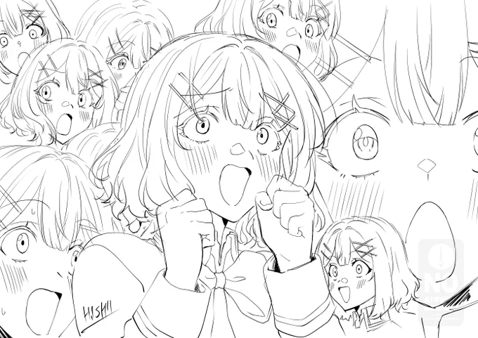 れな子の顔がいっぱいあるだけ 