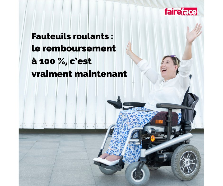 C’est une révolution ! À partir du 1er décembre, l’Assurance maladie va rembourser intégralement les fauteuils roulants. Tout comme leurs adjonctions et options, automatiquement ou après accord de la Sécurité sociale. Pour en savoir plus 👉urls.fr/8cowwZ