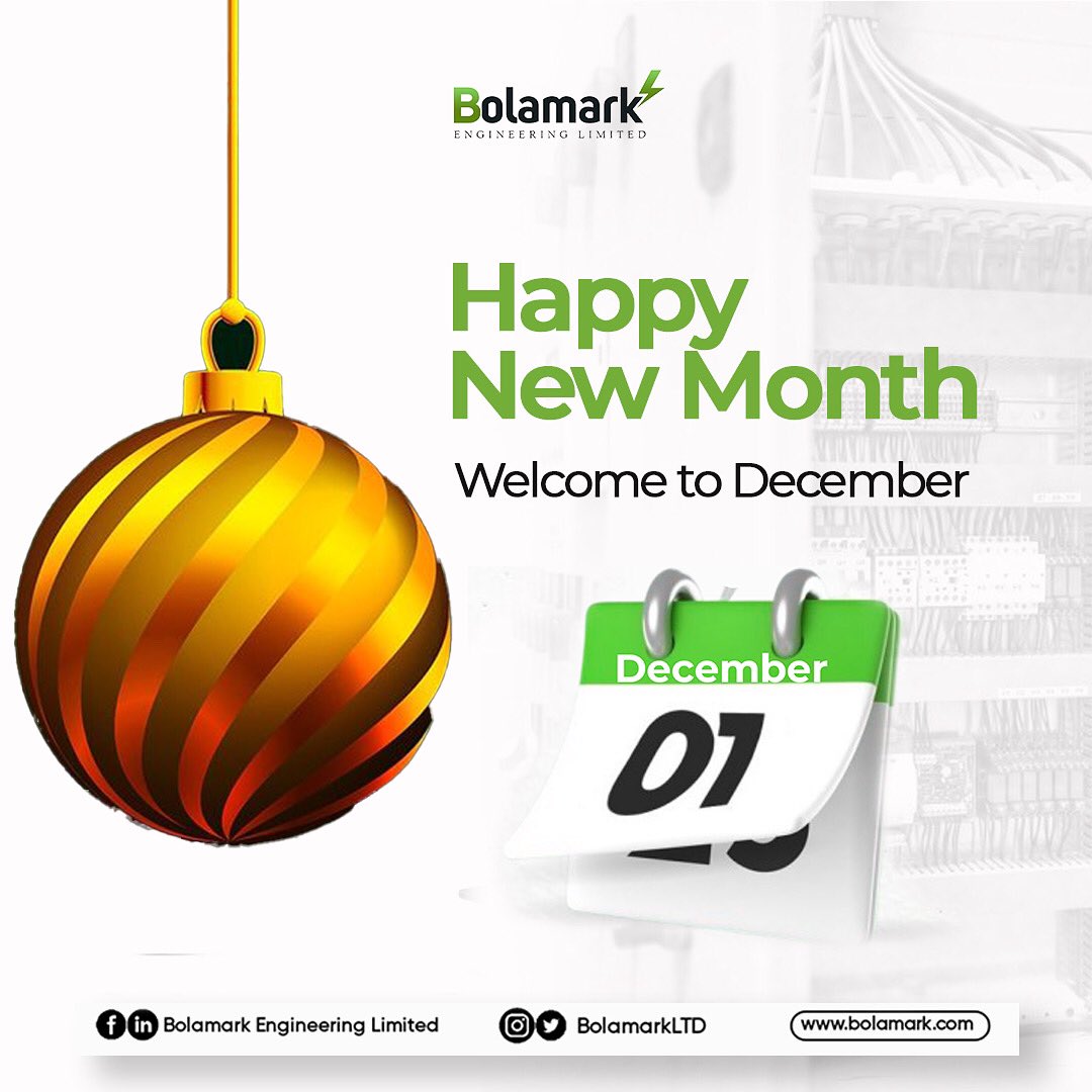 BolamarkLtd's tweet image. New month, new energy, don’t gamble with safety!

Invest in knowledge with Bolamark. Trust the heart of your system to the experts.

Happy new month from all of us from Bolamark.

#ElectricalEngineering #December2025 #EndTheYearStrong
 #happynewmonth #newweek