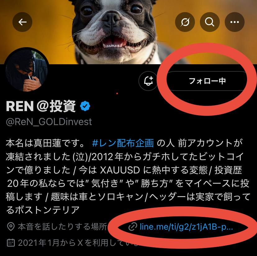 何度も言っていますが
この企画はフォロワーを救うためのもの

私をフォローしていることが絶対条件

これからの動きや最新の流れは
私の専用OCで一番早く共有していくので
まだの人はプロフのリンクから入っておくように