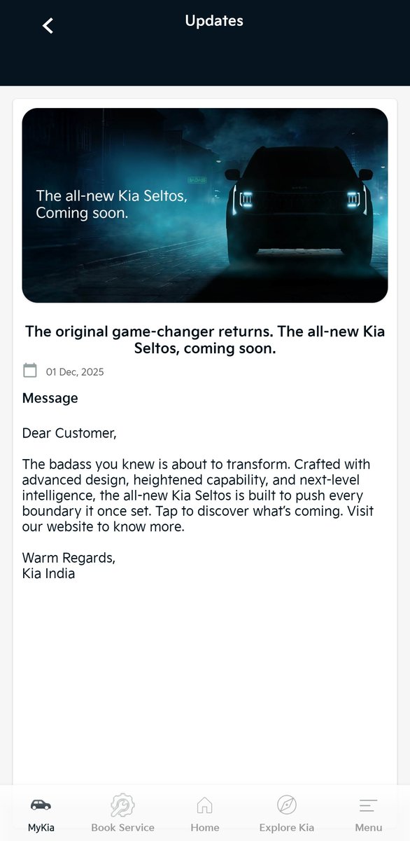ithebiker's tweet image. The Badass returns! @KiaInd @Kia_Worldwide 
#KiaSeltos #Seltos