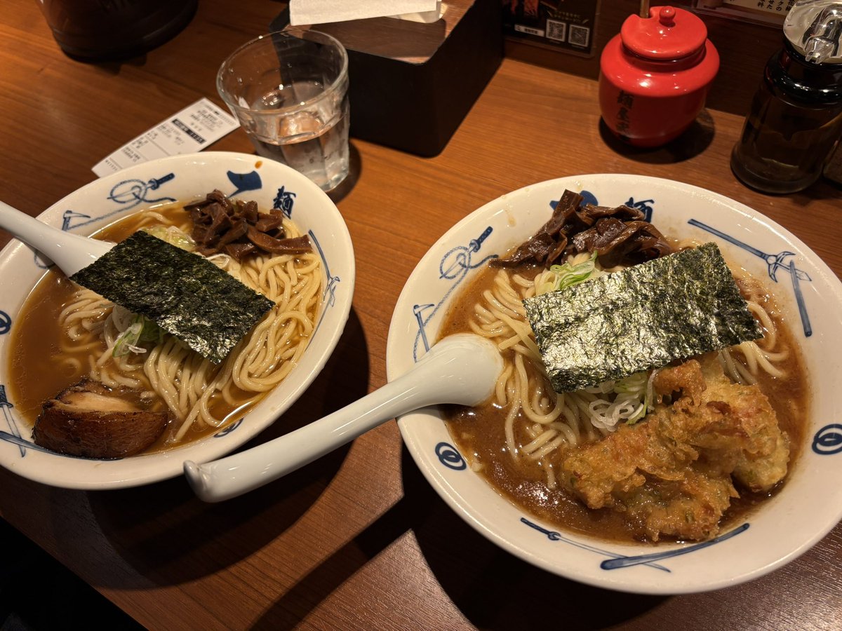 とり天ラーメン🍜美味しかった❤️