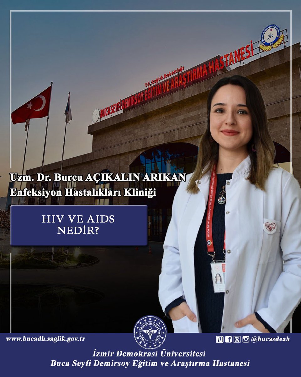 Uzm. Dr. Burcu AÇIKALIN ARIKAN “1 Aralık Dünya AIDS Günü” kapsamında yazdığı “HIV ve AIDS nedir?” başlıklı köşe yazısını aşağıda yer alan linkten veya web sitemizden okuyabilirsiniz…

bucadh.saglik.gov.tr/TR-596874/kose…

#dünyaaidsgünü #enfeksiyonhastalıkları #bucaseyfidemirsoyeah