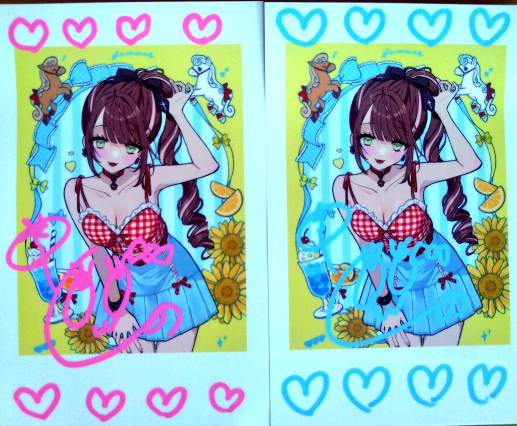 仕事から帰ったら推しの誕生日チェキ届いてた。 今回のも良いですな