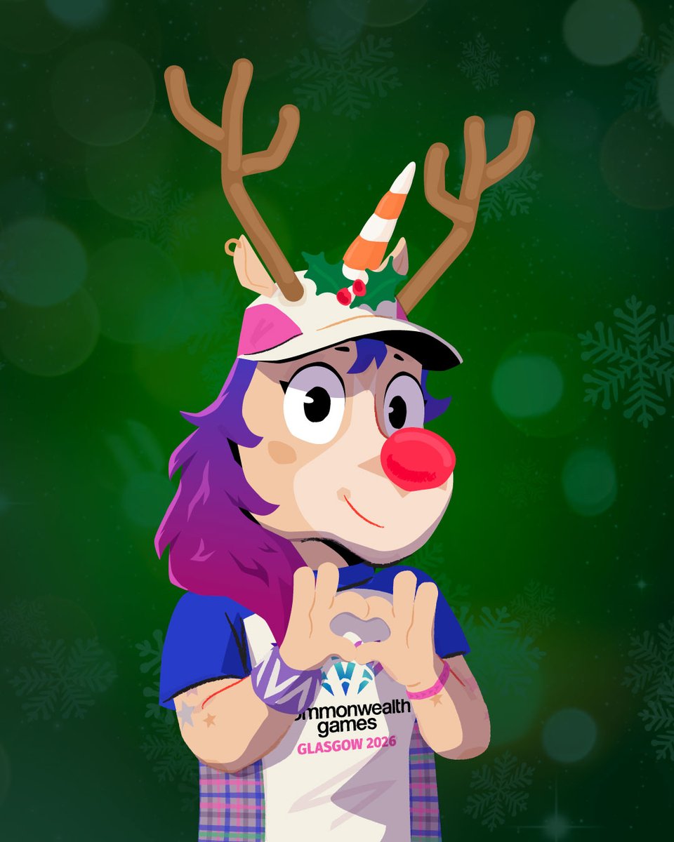 Glasgow_2026's tweet photo. #NewProfilePic 🦄🦌

The Christmas countdown is on at #Glasgow2026! 🎄🎅 https://t.co/TuRwkFpiob