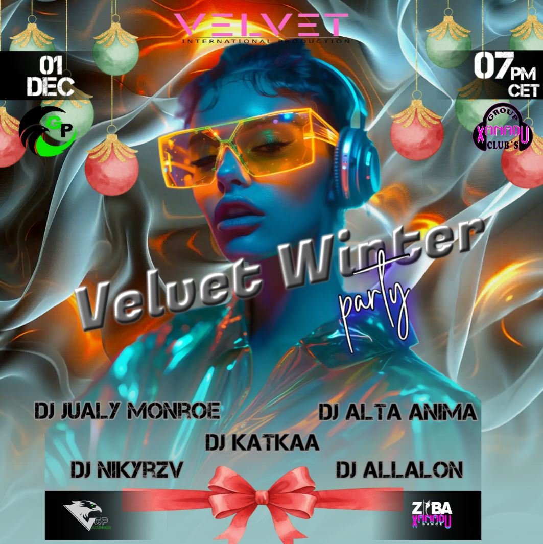 December is here 
Winter is coming  ❄️⛄️❄️

but don't put too many layers
because  there will very hot music and party tonight in Velvet Monday 🎶🔥🎶🔥🎶

#3DXChatGame #3dxparty #3dxevent <a href="/3dxchat/">3DXChat</a>