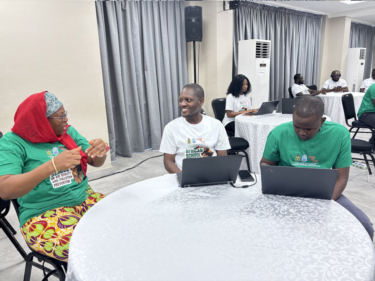 Dept. of Meteorology & Climate Science, KNUST. tweet media