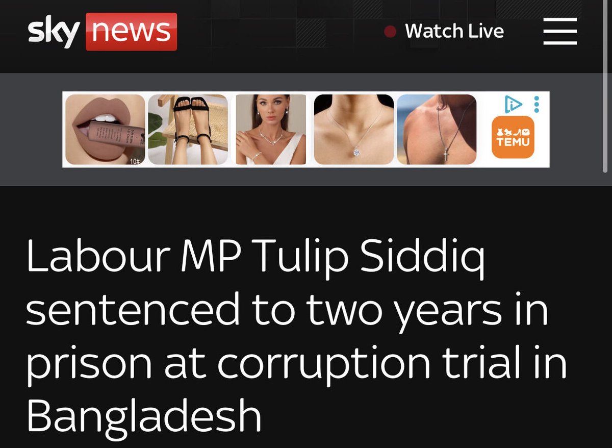 🚨Former Labour anti-corruption minister jailed for two years for… CORRUPTION!  👀 🤔