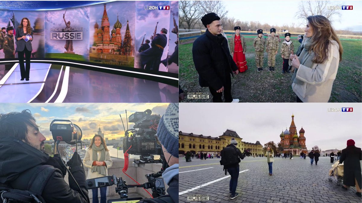 #Audiences <a href="/TF1/">TF1</a> <a href="/TF1/">TF1</a>info

Très large leadership pour la page spéciale Russie par <a href="/ACCoudray/">Anne-Claire Coudray</a> dans le JT de 20H de @TF1 (20h19 - 20h46) :

📌 6,5 M de Tvsp en moyenne
🔝 Pic à 6,7 M de Tvsp
✅ 32% de PdA 4+