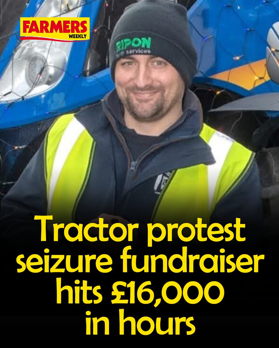 FarmersWeekly's tweet image. 🚜 An outpouring of public support has raised more than £16,000 for two farmers whose tractors were seized during Wednesday’s Budget day protest in London.

READ MORE: ow.ly/xMMG50XzSlk