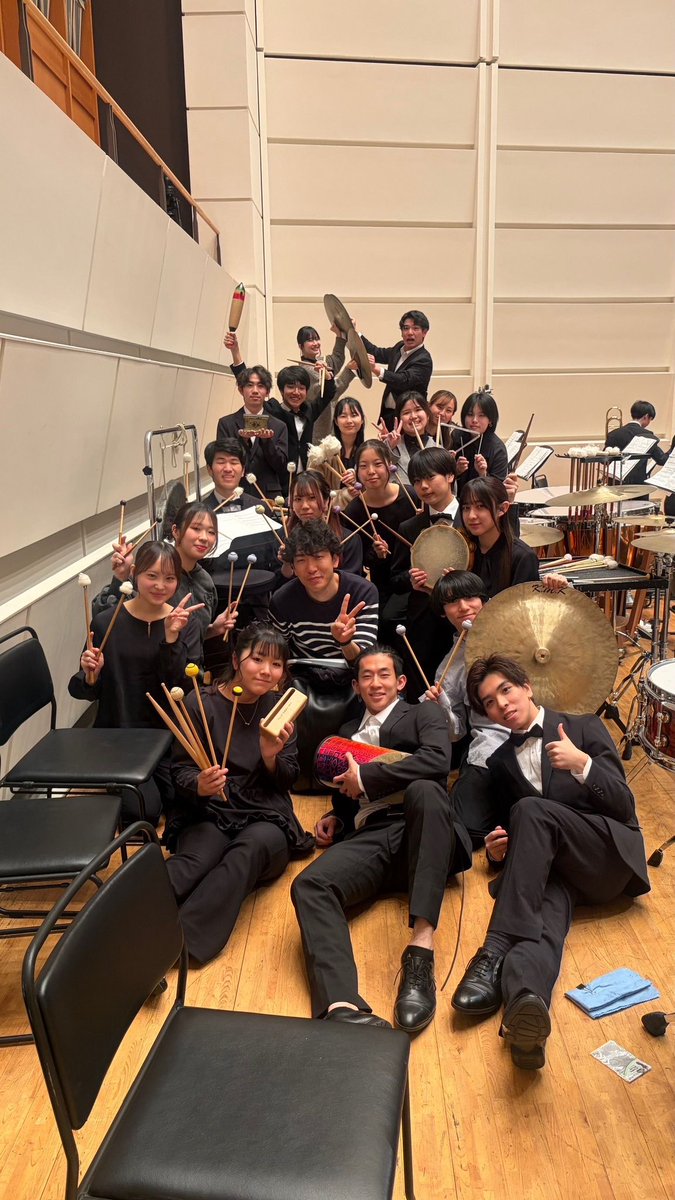 洗足学園音楽大学打楽器コース tweet media