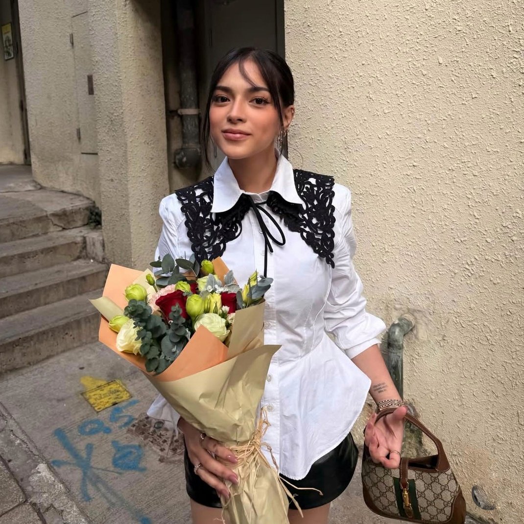 mikscunty's tweet image. sabi ko na e kasama ni mika sa hongkong yung totoong bf nya