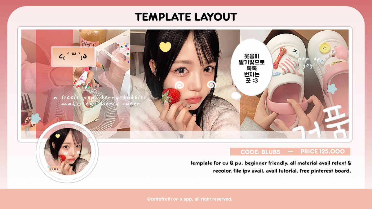 cattofrutti's tweet image. help repost, thank you.

hemlo teman timun... aku punya 3 template layout yang butuh diospek nih, kalo ada yang gak aman tolong dm ya, timakaci 🥺🩷

#zonauang