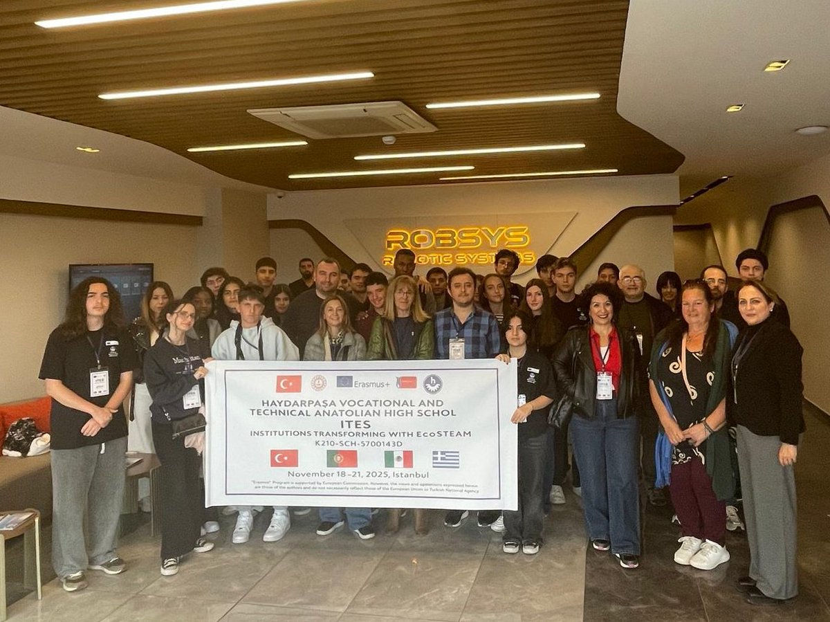 🌍 Dünyanın Dört Bir Yanından Genç Yetenekler, Sürdürülebilir Gelecek İçin Robsys’te!

Haydarpaşa MTAL liderliğindeki STEAM projesi kapsamında; Portekiz, Yunanistan ve Meksika’dan öğrencileri ağırladık.

Tecrübemizi gençlerle paylaşmaya devam edeceğiz.

#robsys #haydarpasamtal