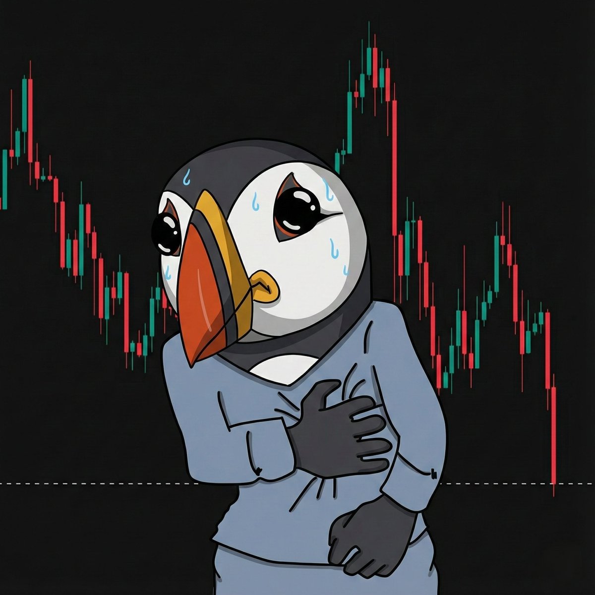 dch_crypt's tweet image. gPuffins ct

like this post if that was you today 

after a 5% drop lmao