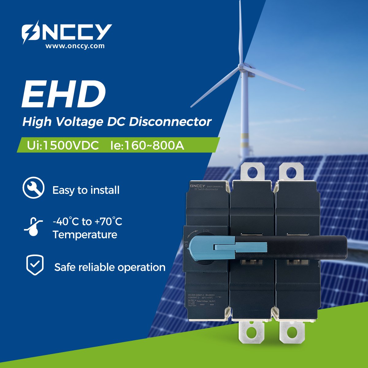 grace_aswich's tweet image. Say goodbye to the hassles of complex on-site installation, harsh environments, and inconvenient maintenance. 
#loaddisconnectswitch #nonpolarized #easyinstallation #widetemperature #reliableoperation #electricalequipment #maintenancesimplified