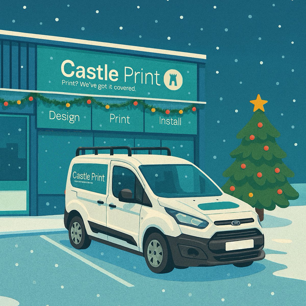 Castle Print tweet media