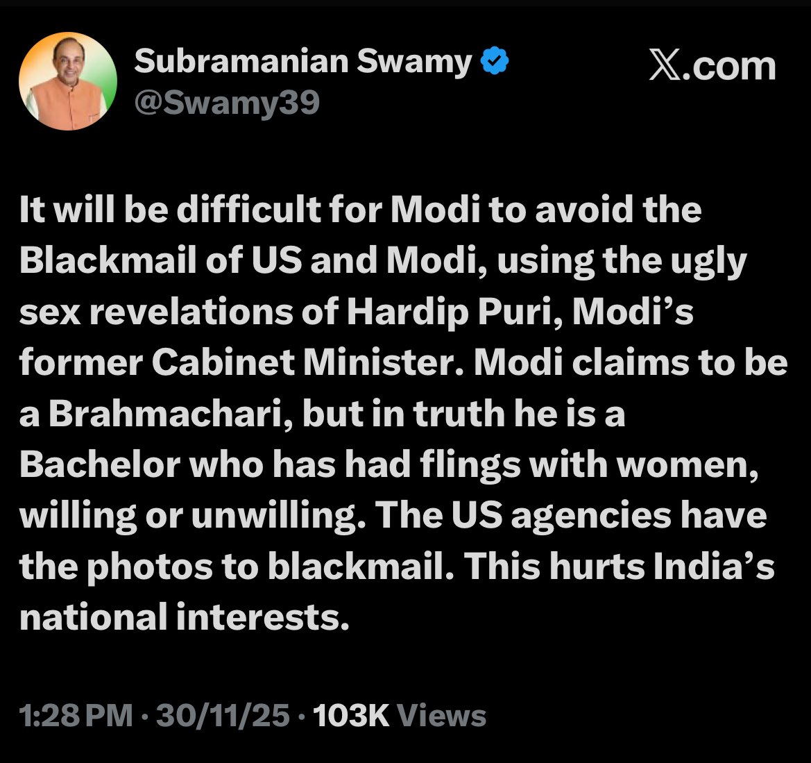 zoo_bear's tweet image. When someone from the opposition puts out a controversial statement about PM Modi. Godi News Agency ANI will immediately reach out to at least 10-20 prominent leaders to get their statements against the statement. 
Wonder why Smita Prakash hasn&apos;t done the same after Sub Swamy&apos;s…