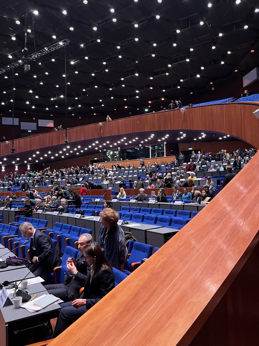 MarkKersten's tweet image. The ICC Assembly of States Parties, #ASP24, begins.

Amidst threats against the Court, US sanctions, &amp;amp; an extraordinarily turbulent world, few meetings of #ICC state parties have been more critical.

Today, tho, it’s quiet. I’ve been to many ASPs &amp;amp; this is the quietest I’ve seen.