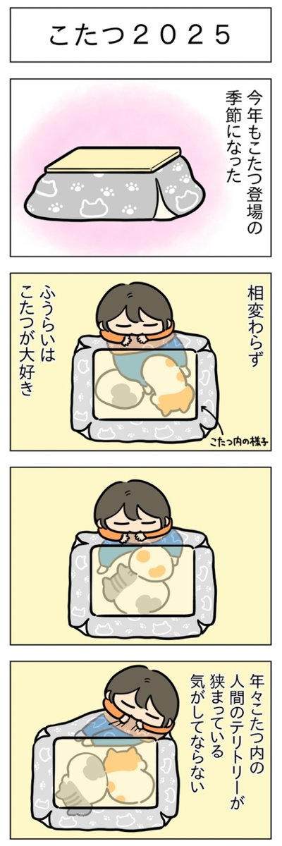 こたつ2025・こたつデビュー│フェリシモ猫部 https://t.co/qZUMOMOYFr 
