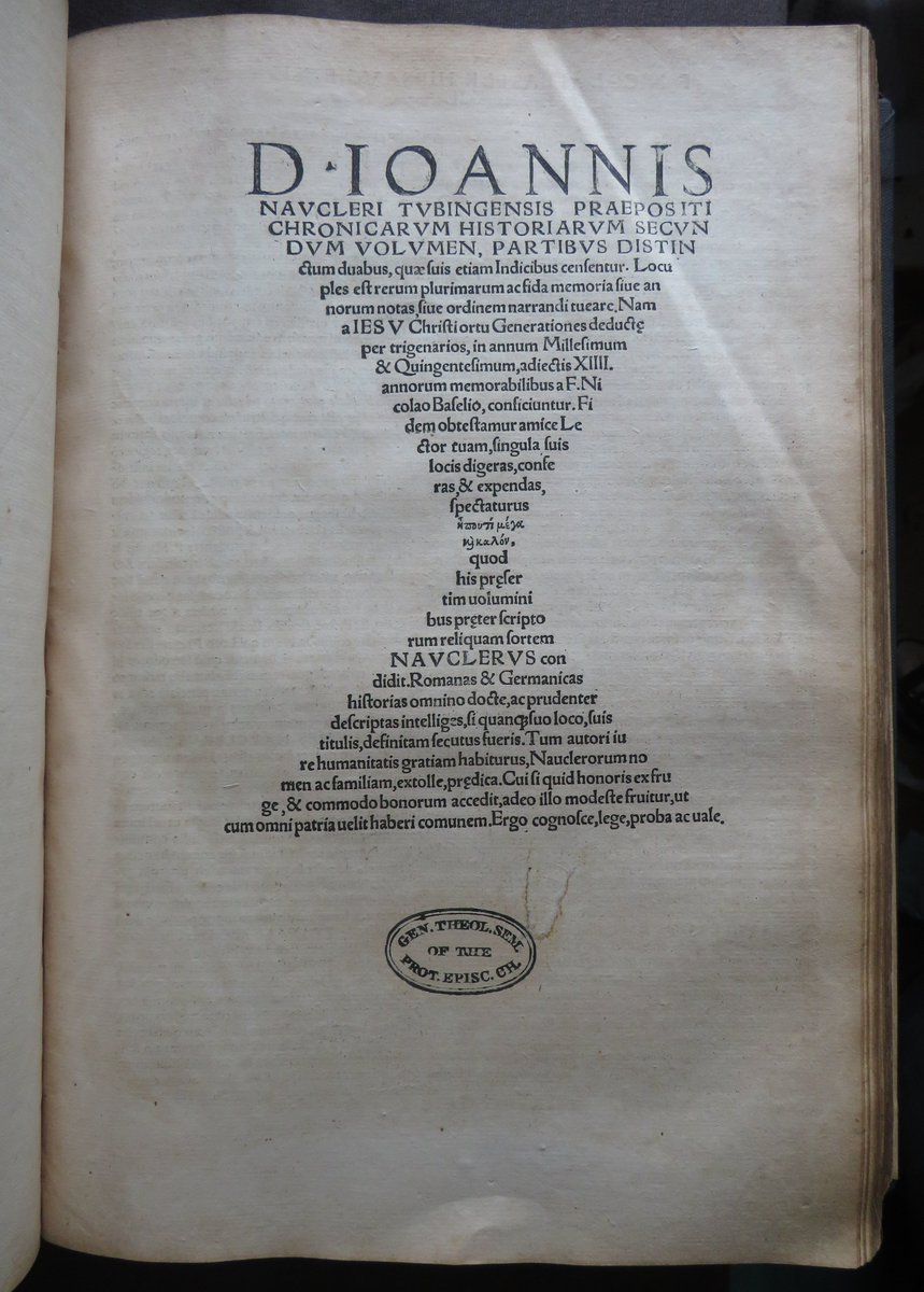 wisdompedlars's tweet photo. NAUCLERUS 1516 WORLD CHRONICLE 1st POST INCUNABLE Latin MEMORABILIUM History

#books #antiquarian #16thcentury #Nauclerus #history #world #chronicle #PostIncunable #Latin #bookauction 
https://t.co/EYml7drlhP https://t.co/BvYnXZzoXA