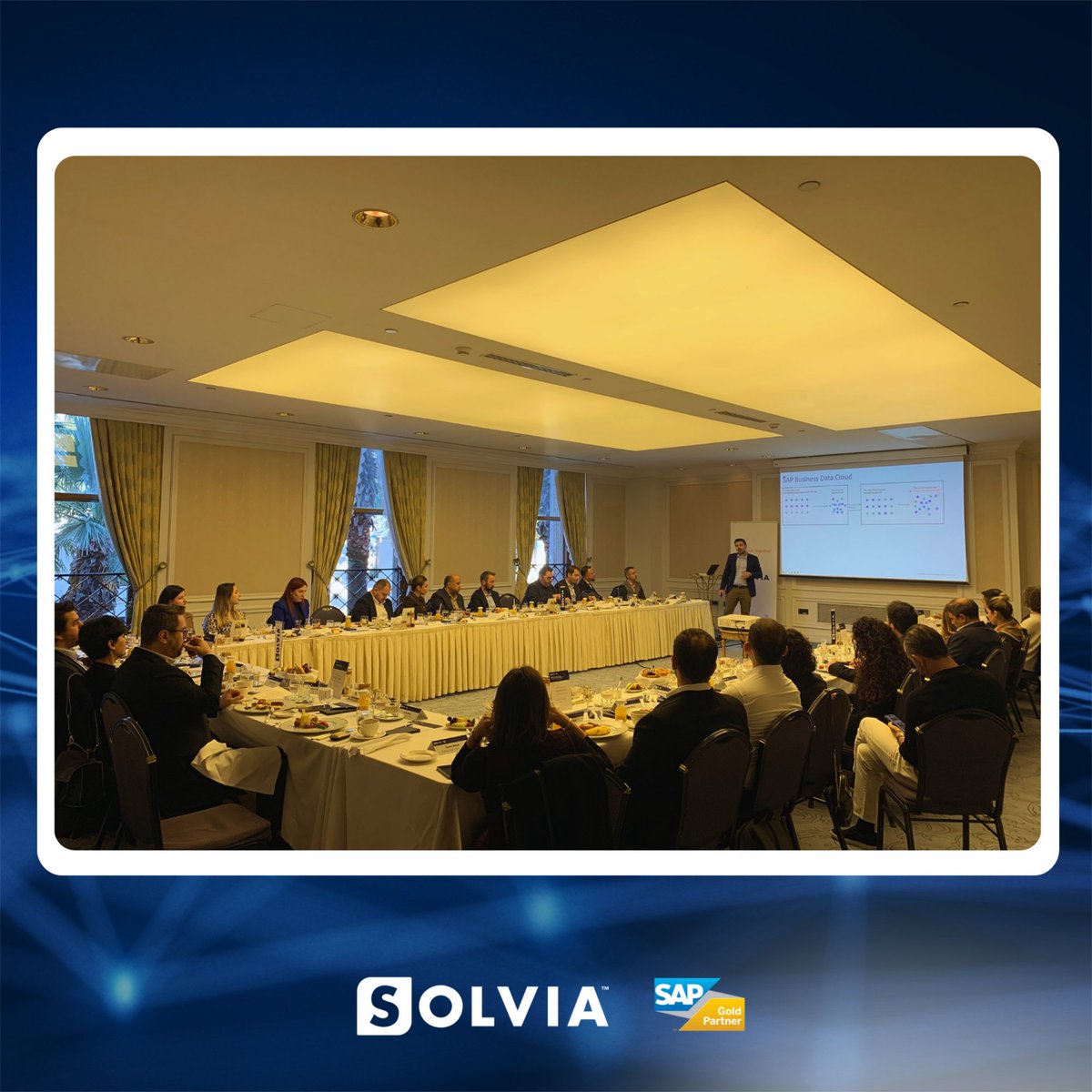solviads's tweet photo. Our "SAP Business Data Cloud: A New Era in Data Management" event took place at Çırağan Palace Kempinski!

For more information on how SAP BDC can strengthen your organization's data strategy, please contact us. 🔗

https://t.co/KVQXTvYFmB https://t.co/tjHWyBEYig