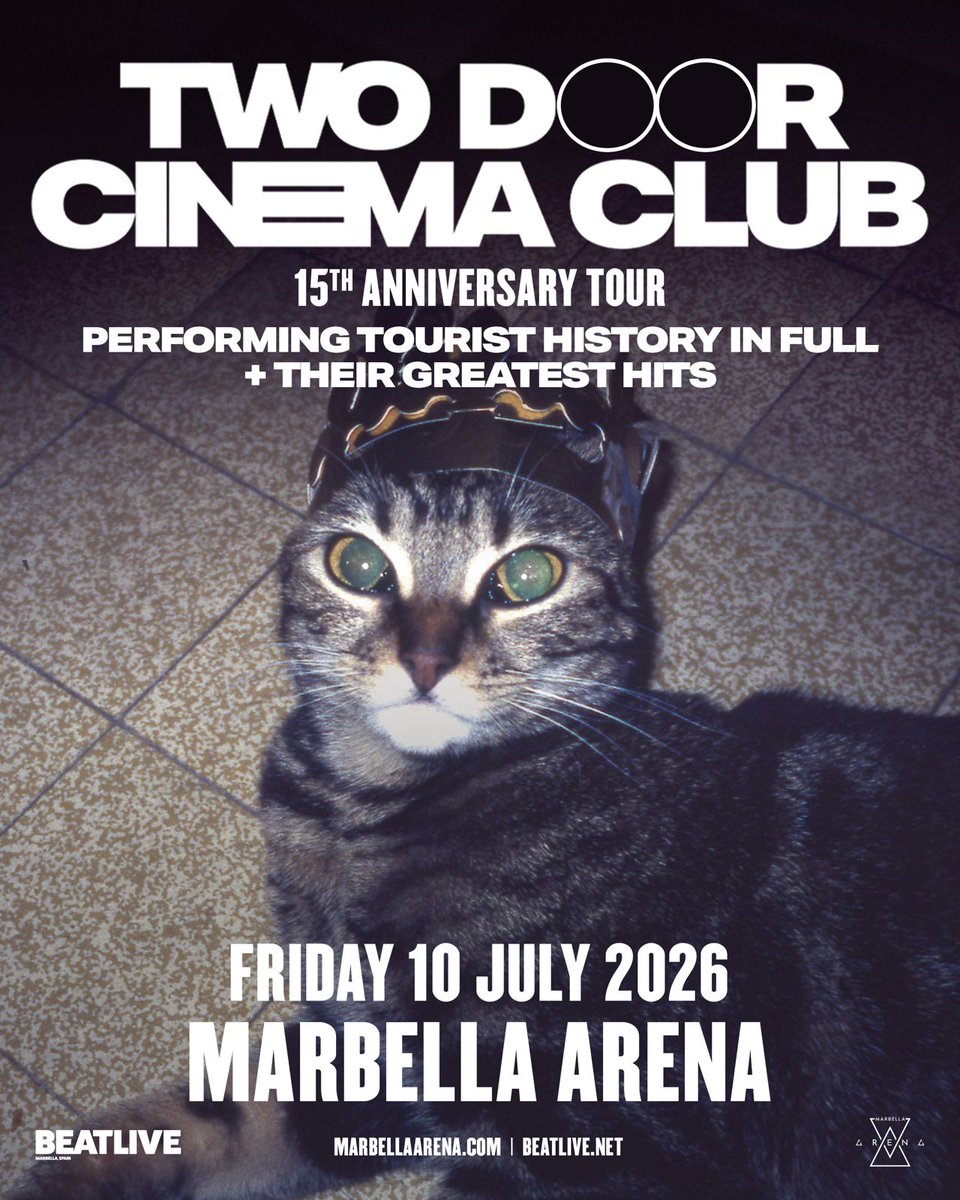 MARBELLA!! We are coming to Marbella Arena on Fri 10th July. We absolutely love playing in Spain and you’ve been asking us to come, so we can’t wait for this one. Pre-sale will take place on Thurs 4th Dec and general sale with take place this Fri 5th Dec. 

Sign up for pre-sale