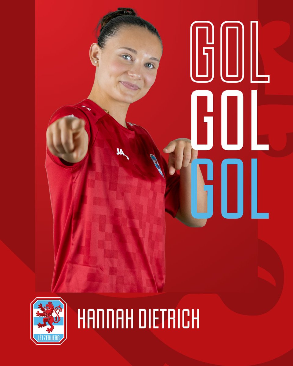 24' D'Rout Léiwinnen erhéijen op 0-2🔴🦁

#RoudeLéiwHuelSe #RoutLéiwinnen #CYPLUX