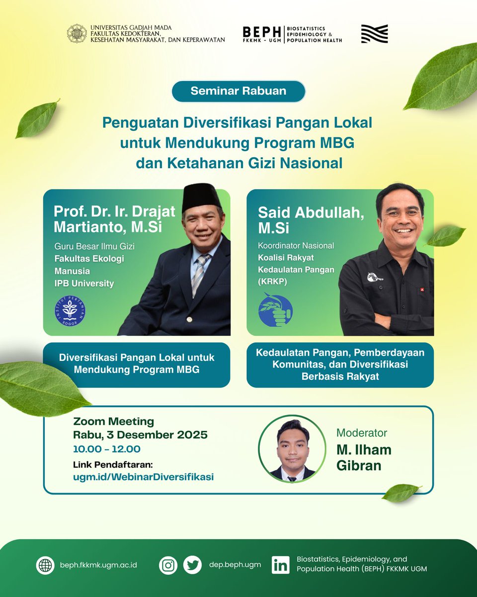 Departemen BEPH UGM tweet media