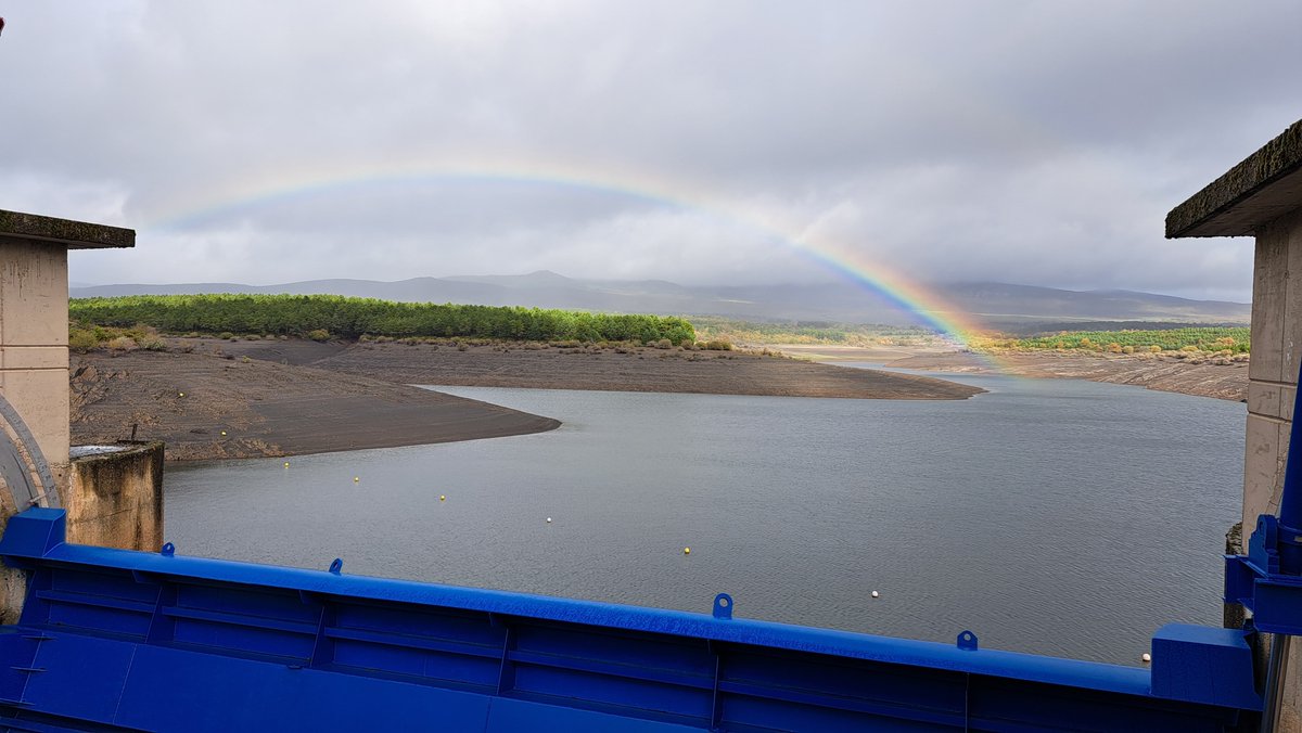 ✅ Los embalses del #Duero gestionados por la #CHD se encuentran al 54,1% de su capacidad, lo que supone casi 7️⃣ puntos por encima de la media de la década

💦 La reserva hídrica se sitúa actualmente en 1.545,4 hm3

Más info 👉 bit.ly/3Ko8EIX