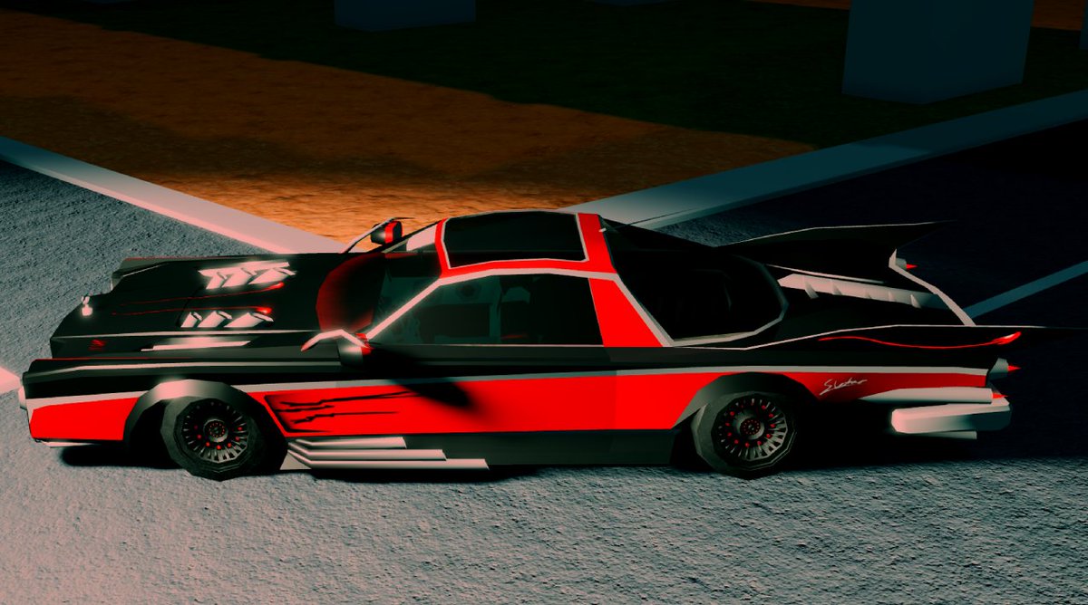 The SLASHER, where horror meets classic into a whole new blend of a vehicle.

Support here:
reddit.com/r/JailbreakCre…

#Jailbreak