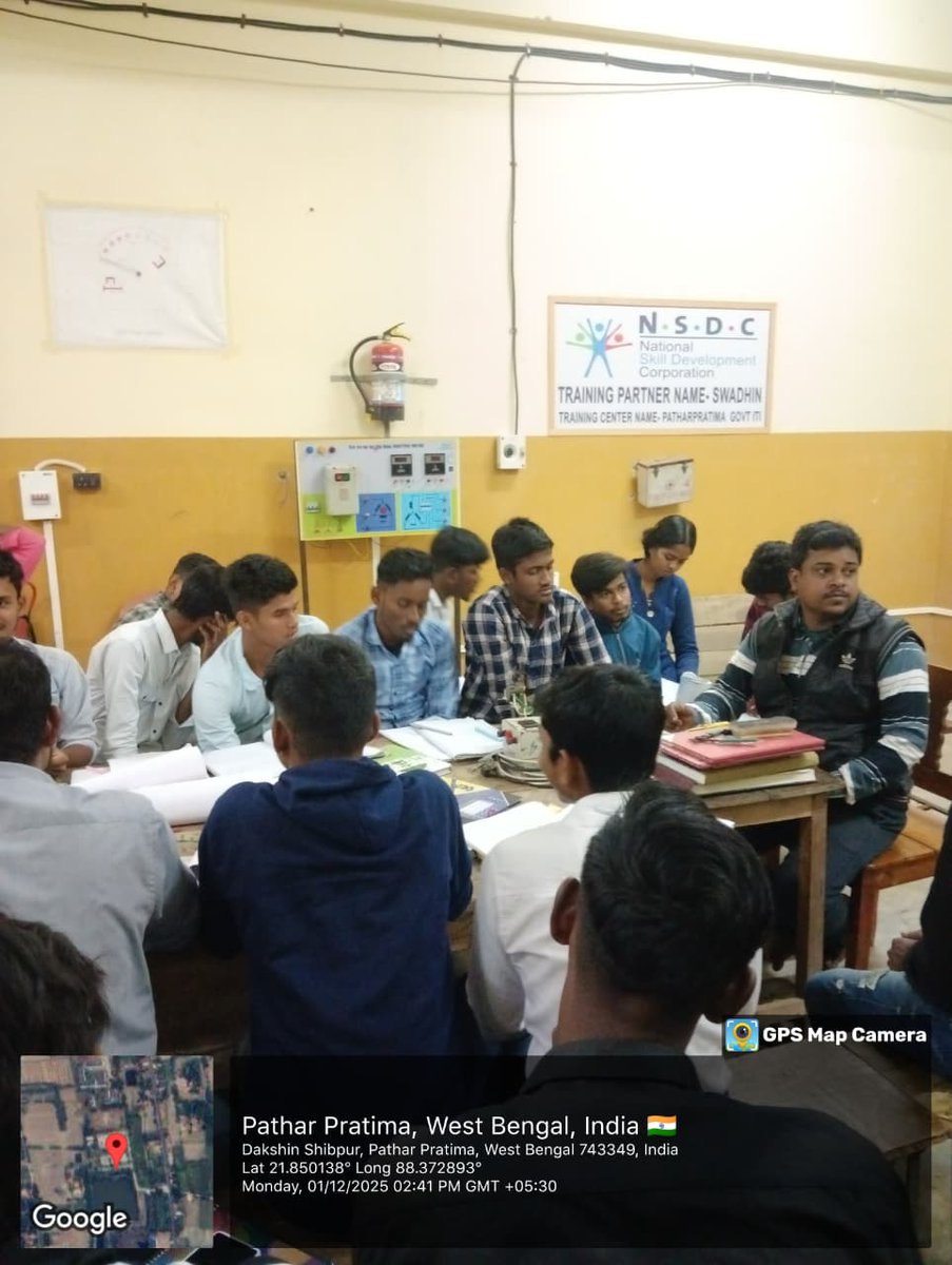 GPatharpratima's tweet image. Building careers, shaping futures — Patharpratima Government ITI leads the way in technical excellence.
From hands-on training to industry-ready skills, we prepare every student to rise, perform, and succeed.
Your journey to a better future starts here.