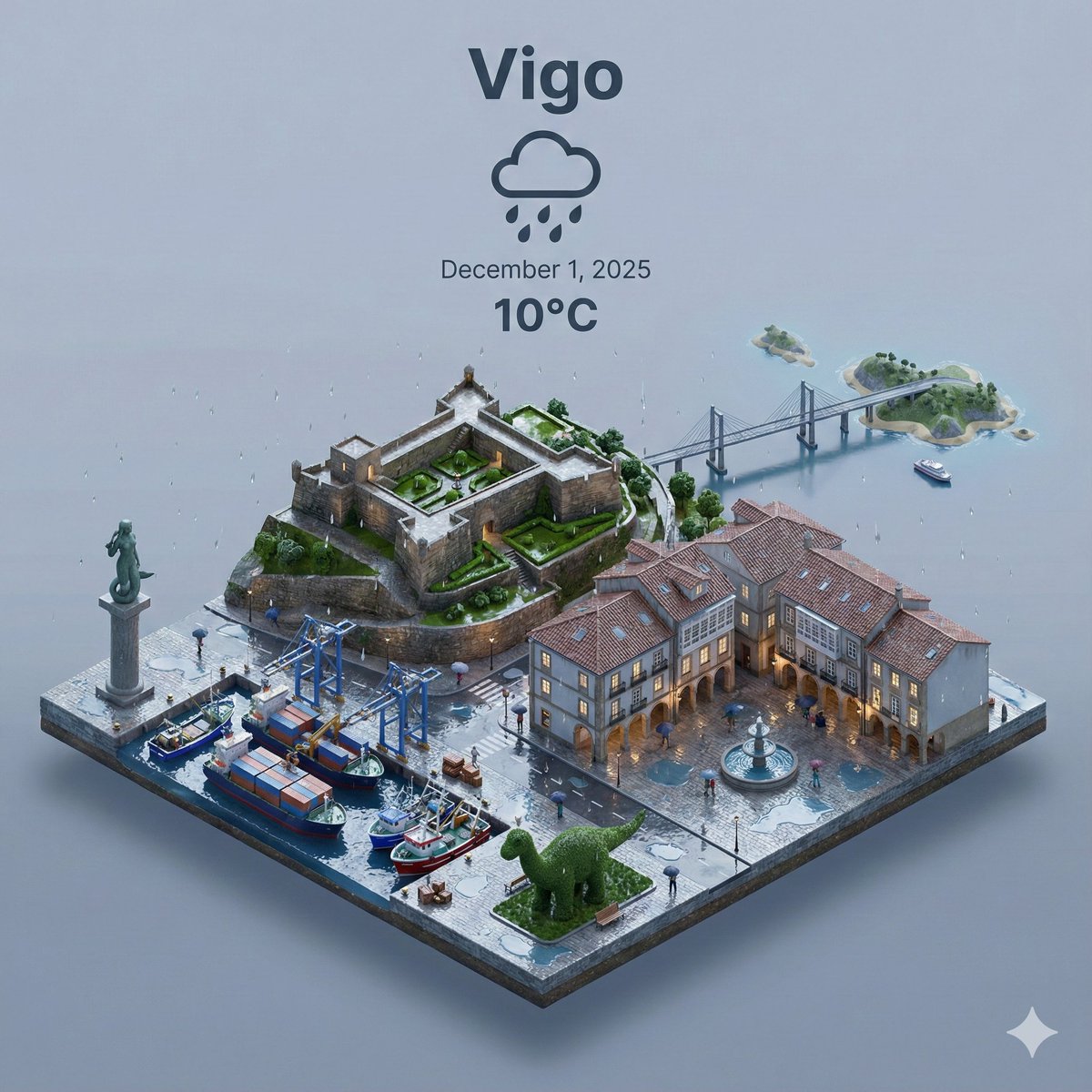 xurxodb's tweet image. Galicia cities 🙂‍↕️