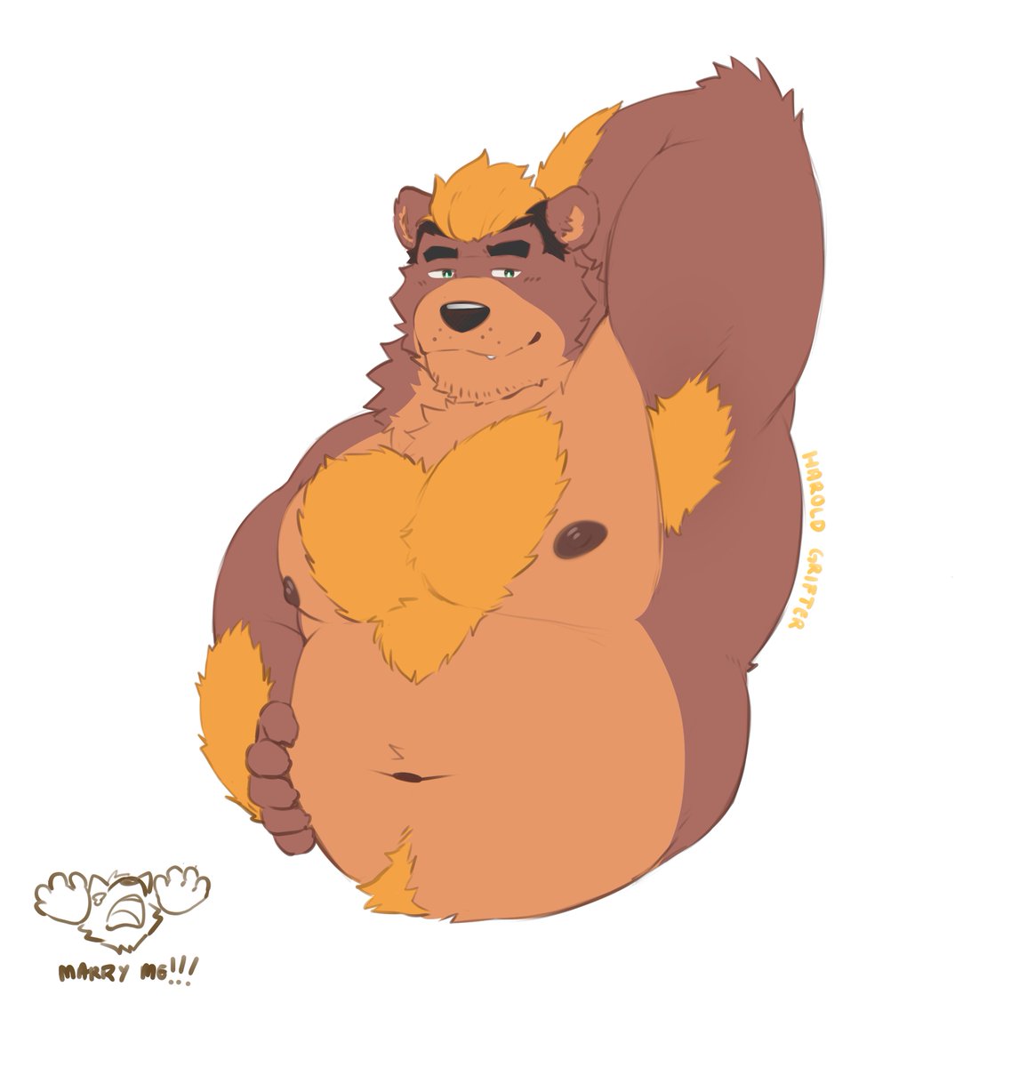 one of the random free ych i made in my TG channel
ft. harold grifter owned by <a href="/DyneWulf/">Dyne</a>