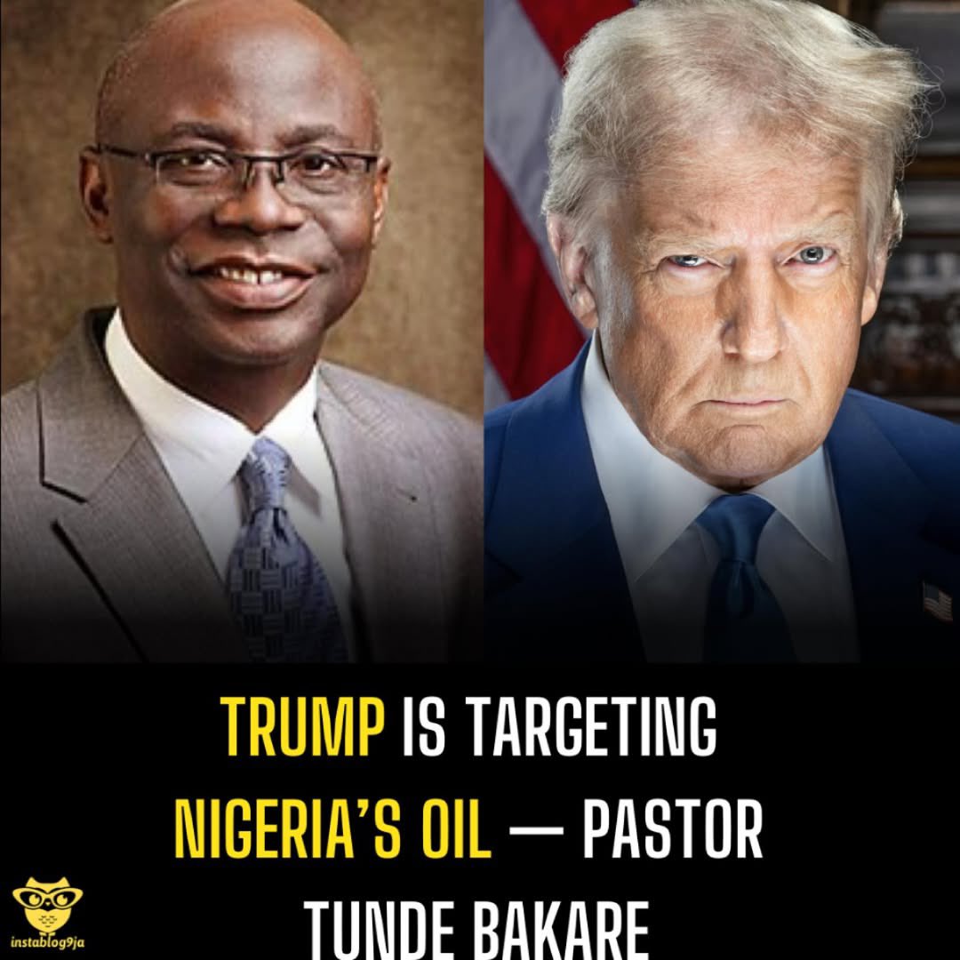 instablog9ja's tweet image. Trump is targeting Nigeria’s oil - Pastor Tunde Bakare 

Pastor Tunde Bakare, Serving Overseer of Citadel Global Community Church, said President Donald Trump’s recent designation of Nigeria as a “Country of Particular Concern” (CPC) and claims of Christian g+nocide are motivated…