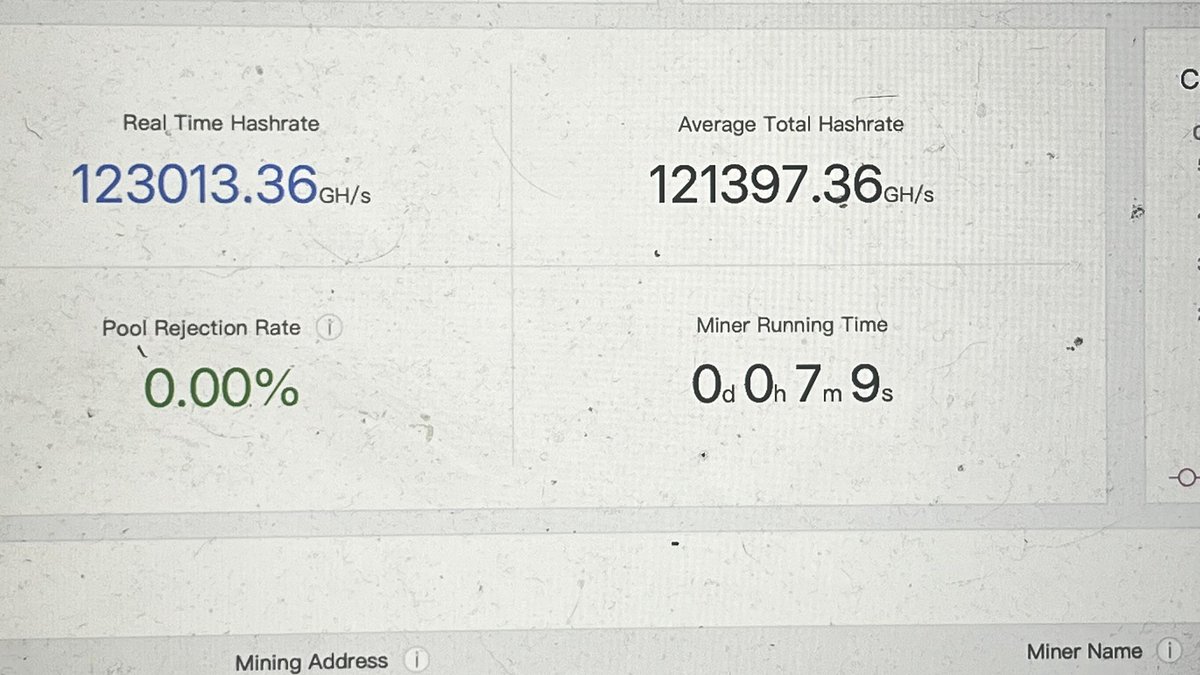 MycolFire's tweet image. Ok it’s official I have pointed the miner at ck.pool (solo mining pool) wish me luck. If I solve a block Sparkles will go back to having the best treatment money can buy but until then my fingers are crossed 🤞
