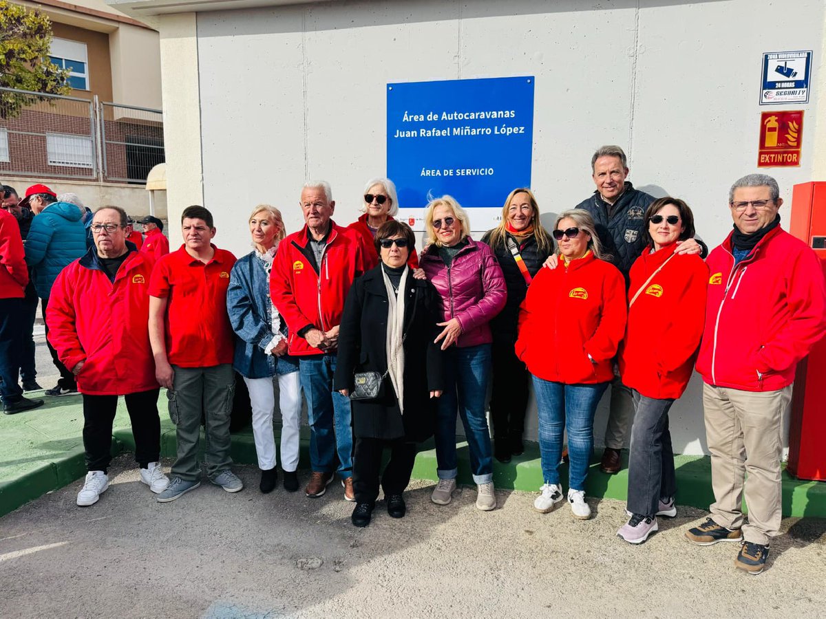 AreasAc's tweet image. #Lorca dedica su área de #autocaravanas a Juan Rafael Miñarro López, expresidente de la Asociación Autocaravanista de la Región de Murcia (AC-MUR)...
lorca.es/noticias/notic…