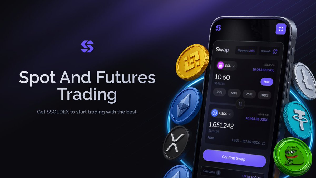 All-in-One DEX

📊 We are more than just a trading platform. We provide Solana traders with a unique opportunity to trade both spot and futures in one place.

Where to start trading? ⚡️

DEX: solanex.ai/app/swap

Perp DEX: coming soon…

Major updates for both platforms are