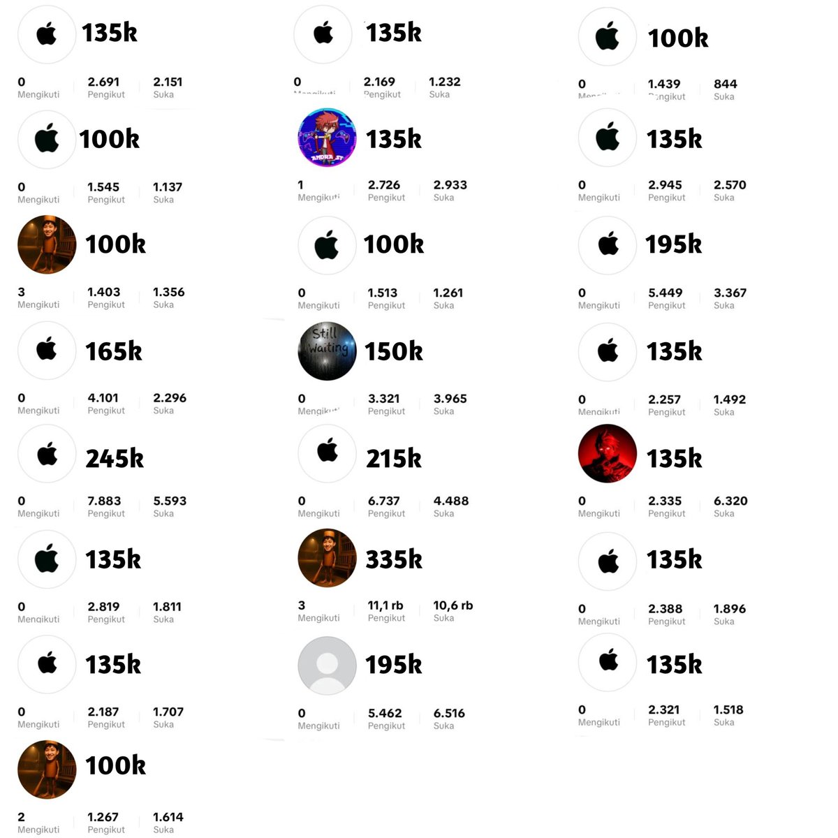 Pinn` jual akun tiktok murah | Order ke Whatsapp tweet media